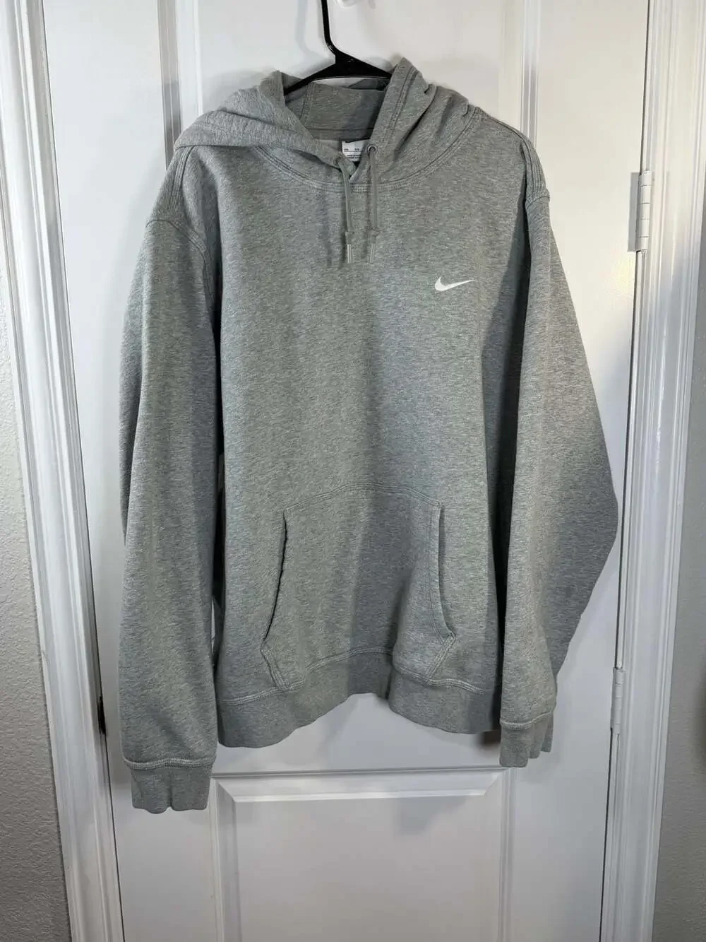 Nike Sportswear Club Fleece Pullover Hoodie Grey XXL